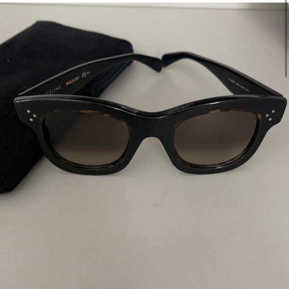 Celine CL 41397 T7DZ3 black tortoise - Picture 3 of 11